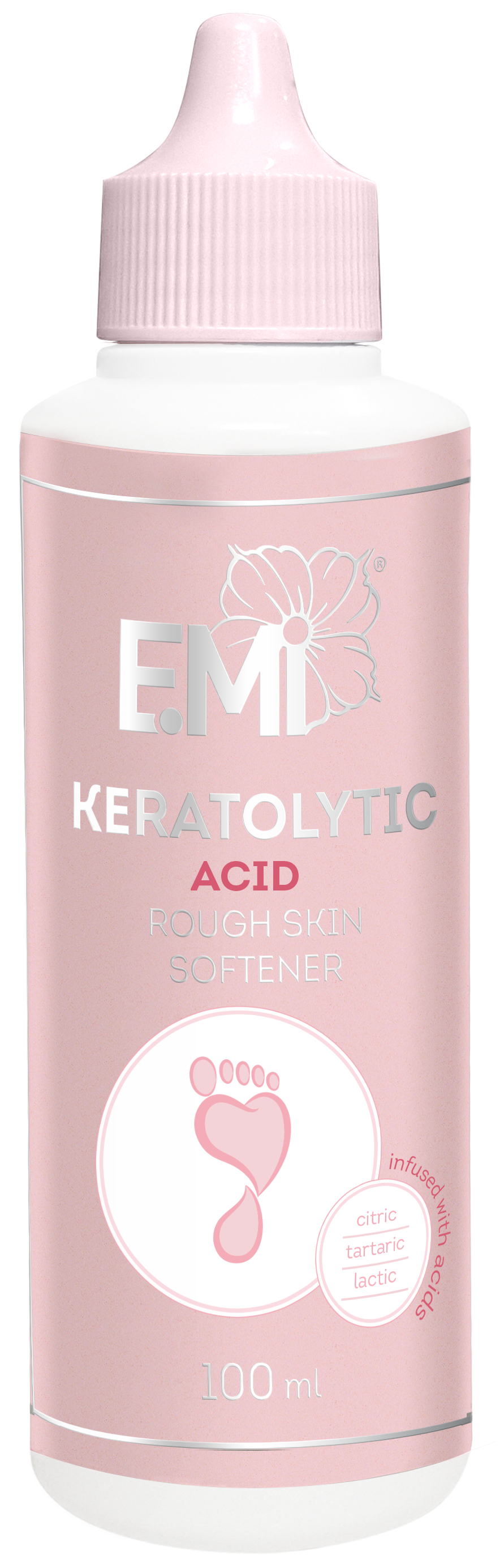 Acid-Based Keratolytic Softener for Rough Skin, 100ml