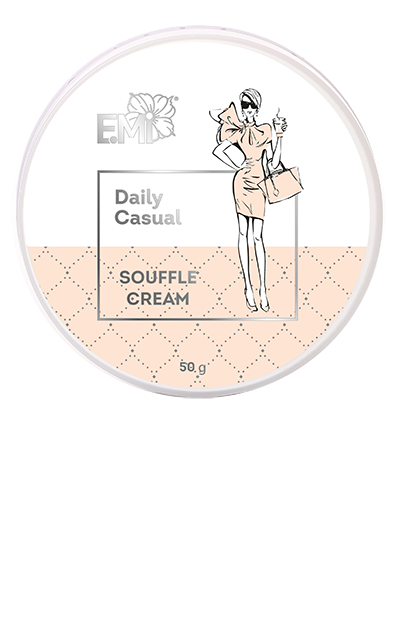 Hand and Body Cream Souffle- Daily Casual, 50/200 ml.