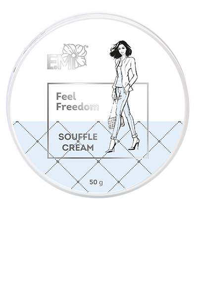 Hand and Body Cream Souffle- Feel Freedom, 50/200 ml.
