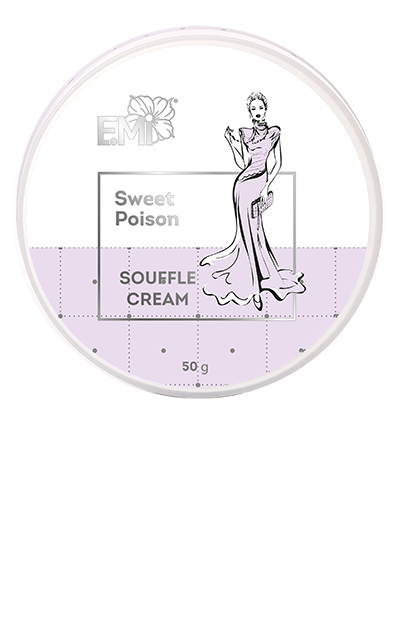 Hand and Body Cream Souffle- Sweet Poison, 50/200 ml.