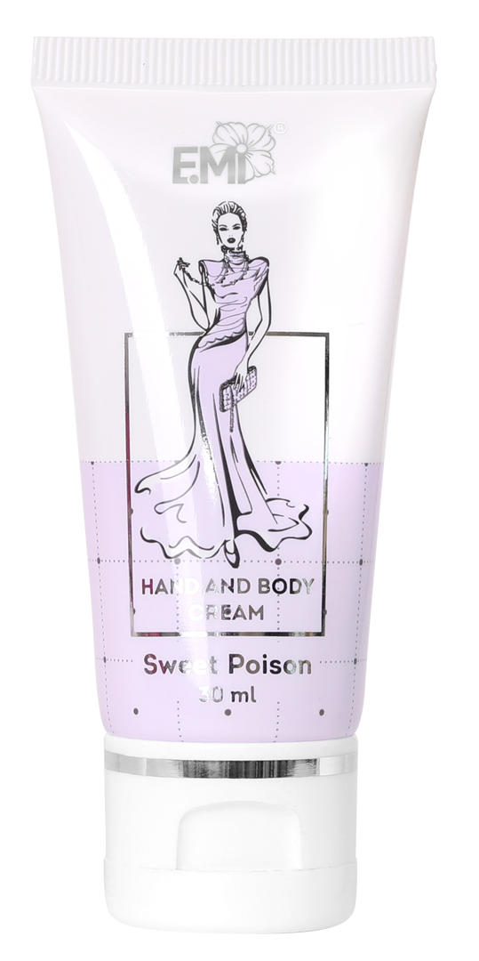Hand and Body Cream- Sweet Poison, 30 ml