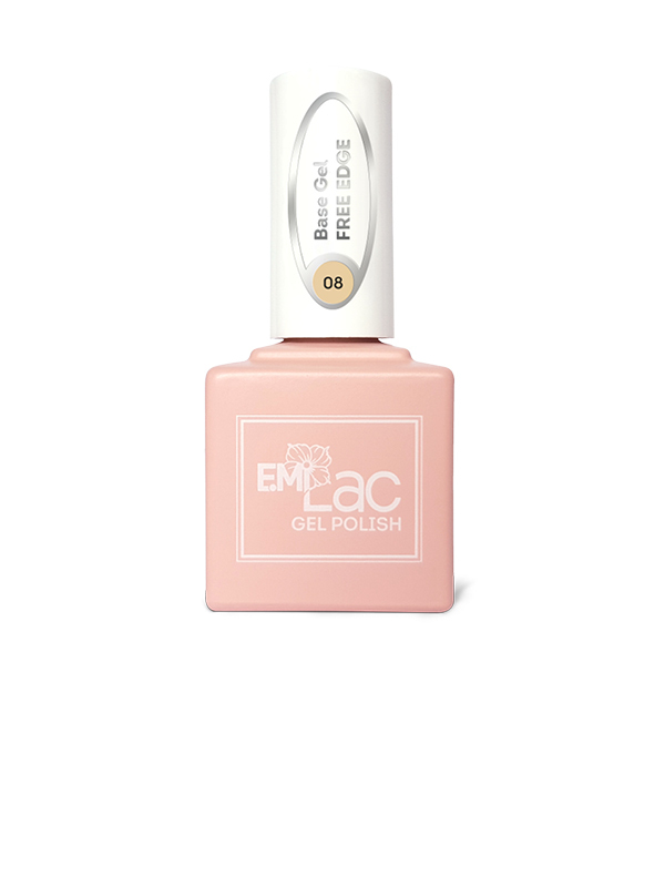 E.MiLac Base Gel Free Edge #08, 9 ml.